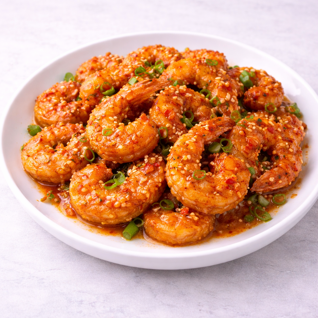 Sweet & Spicy Shrimp